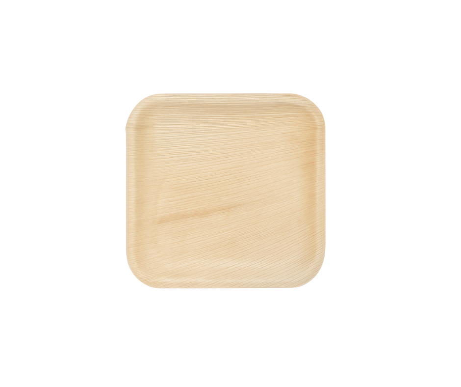 Eco Friendly Palm Leaf 6″ Square Plates