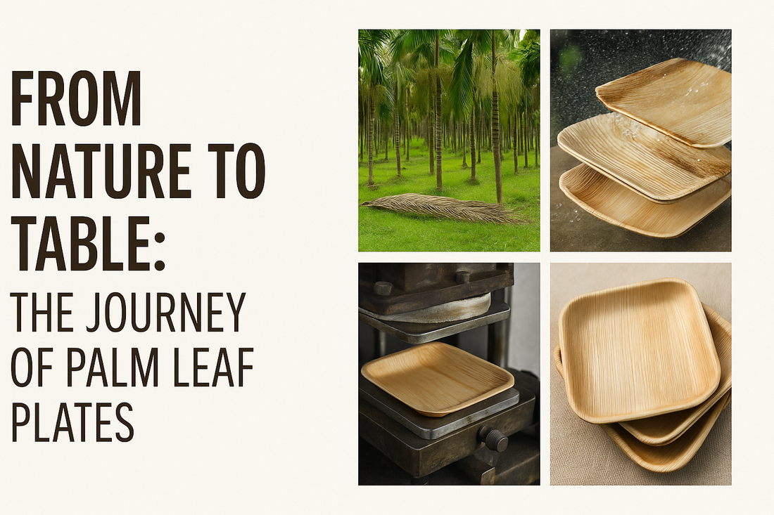 From Nature to Table: The Journey of Palm Leaf Plates