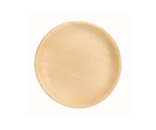 Eco-Friendly 10″ (25 cm) Palm Leaf Round Plates – Compostable