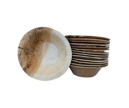 Eco Friendly Palm 6.5 Inches Round Bowl